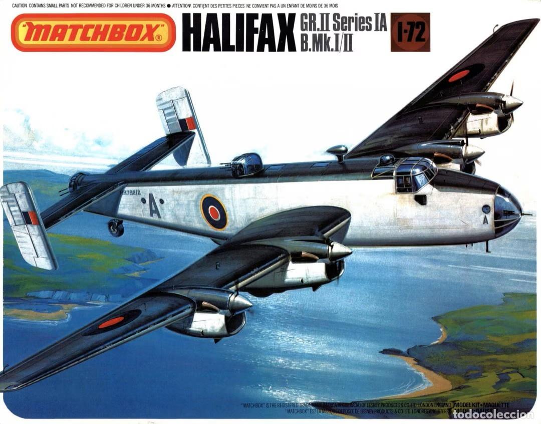 Maquetas: MATCHBOX - Halifax GR.II Series IA / B.Mk.I/II LEER DESCRIPCION 1/72 PK604