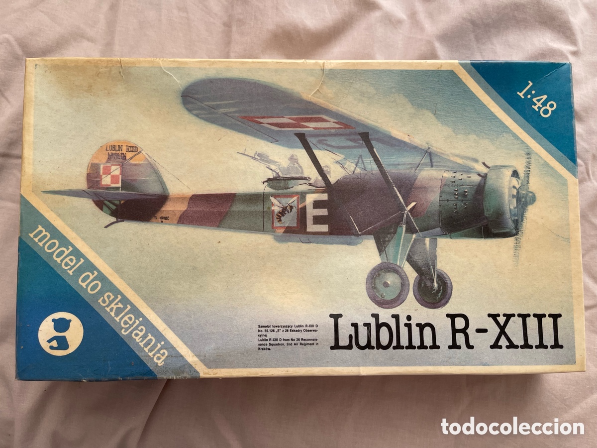 Maquetas: Lublin R-XIII 1:48 SPOJNIA (MIRAGE) maqueta avi&oacute;n