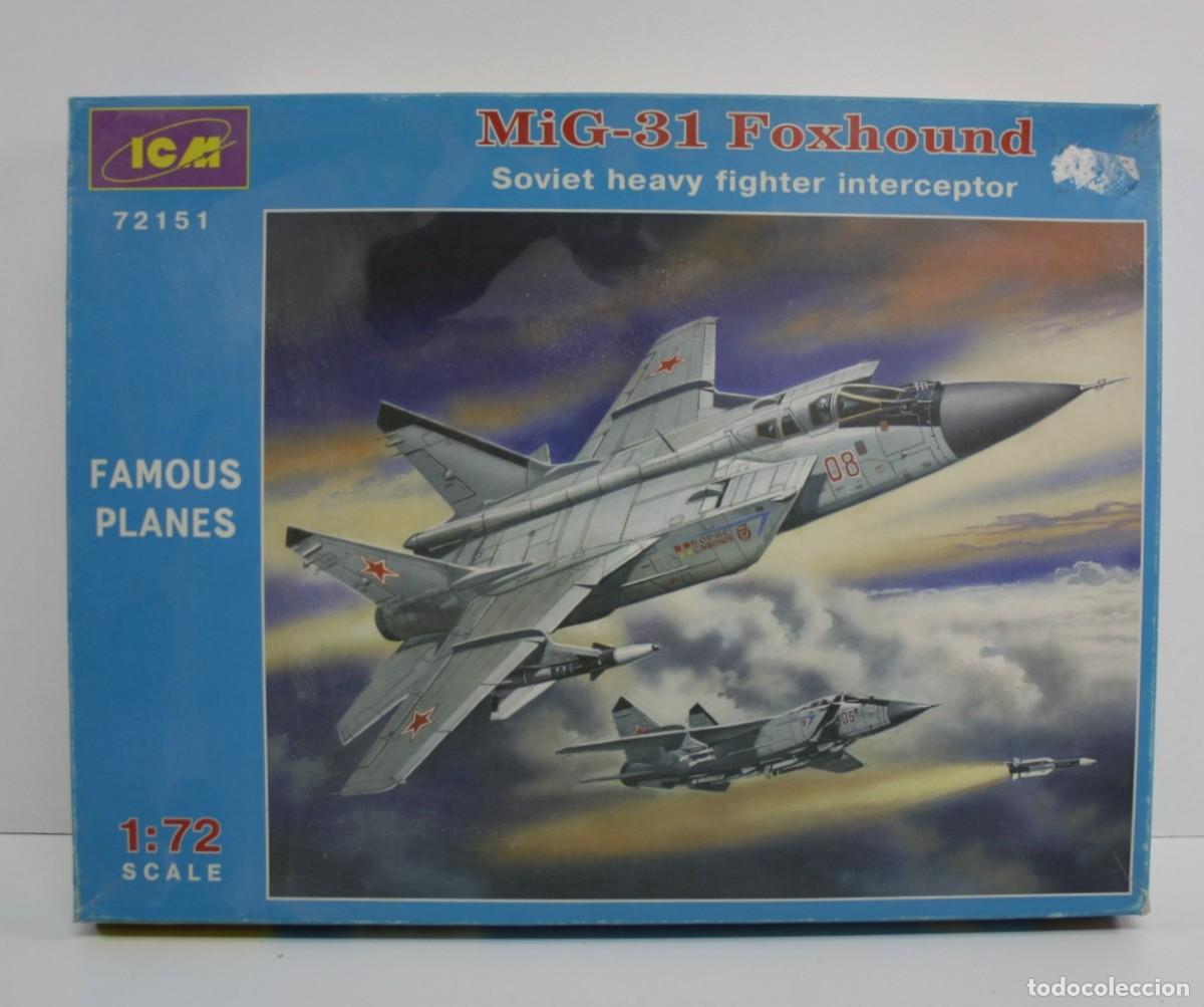 Maquetas: ICM MIG-31 FOXHOUND 1/72 &ndash; CAZA INTERCEPTOR SOVI&Eacute;TICO