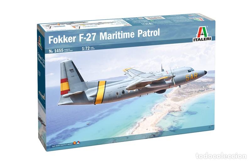 Maquetas: ITALERI - Fokker F-27 Maritime Patrol + extras 1/72 1455