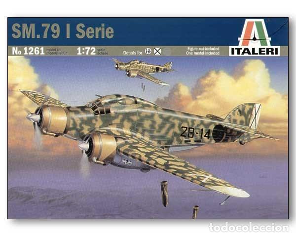 Maquetas: ITALERI - SM.79 I Serie+ extras + extras 1/72 1261