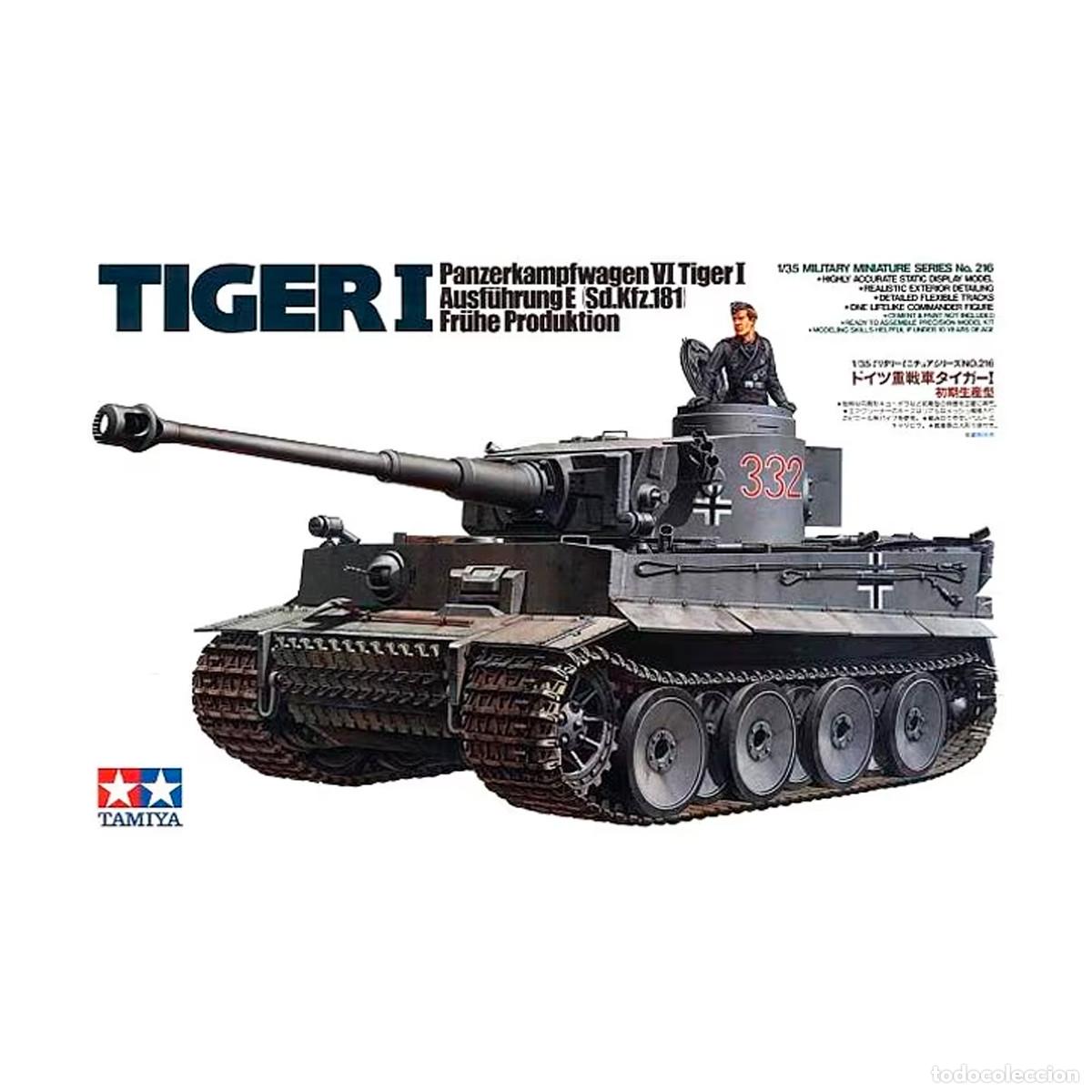 Maquetas: Maqueta Tamiya Esc.1/35 German Tiger I Early Production