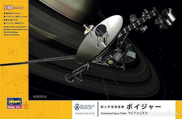 Maquetas: HASEGAWA - Unmanned Space Probe VOYAGER 1/48 SW02 54002