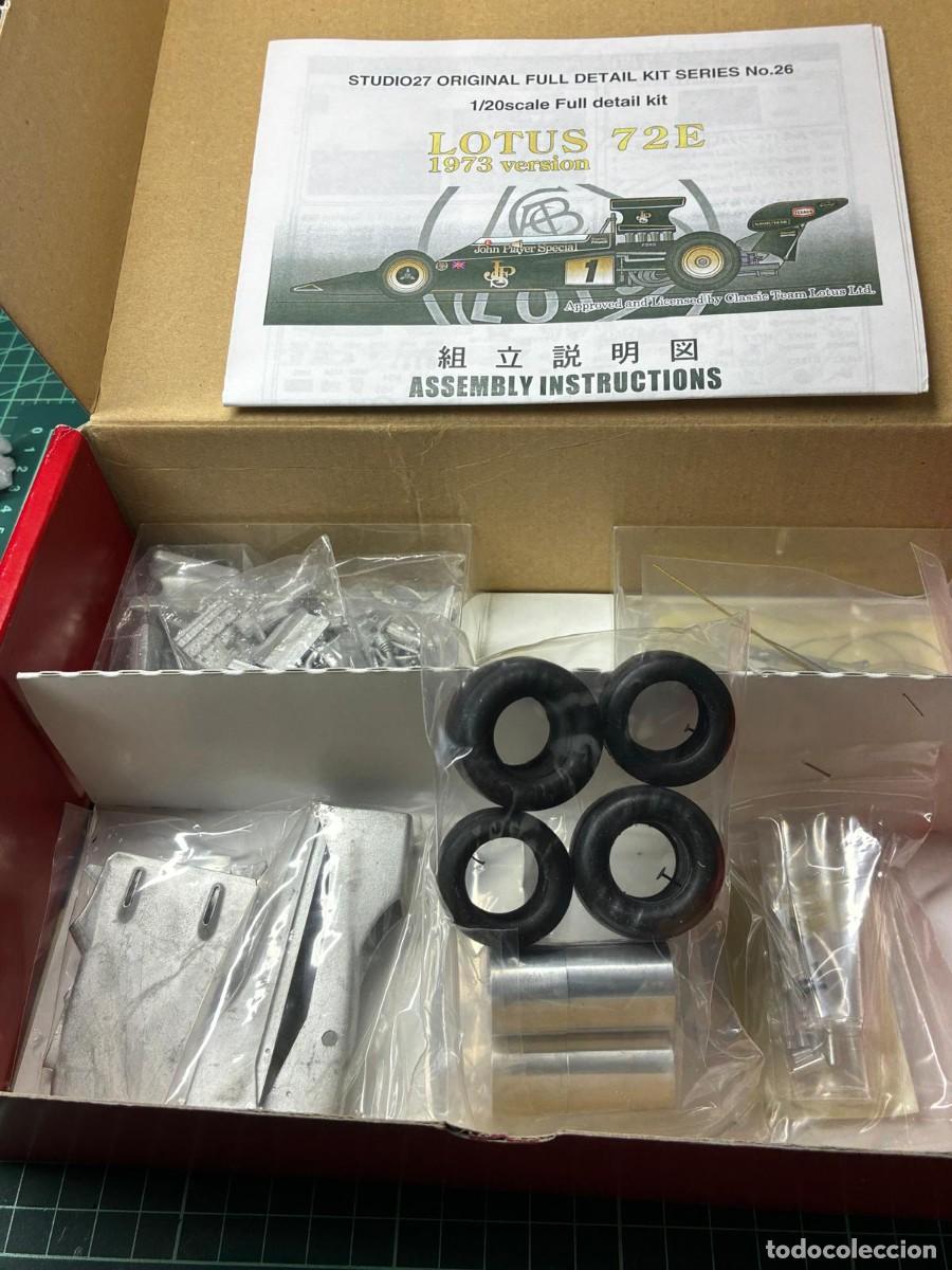 Maquetas: Lotus 72D Kit de Studio 27 a escala 1:20 - Foto 4