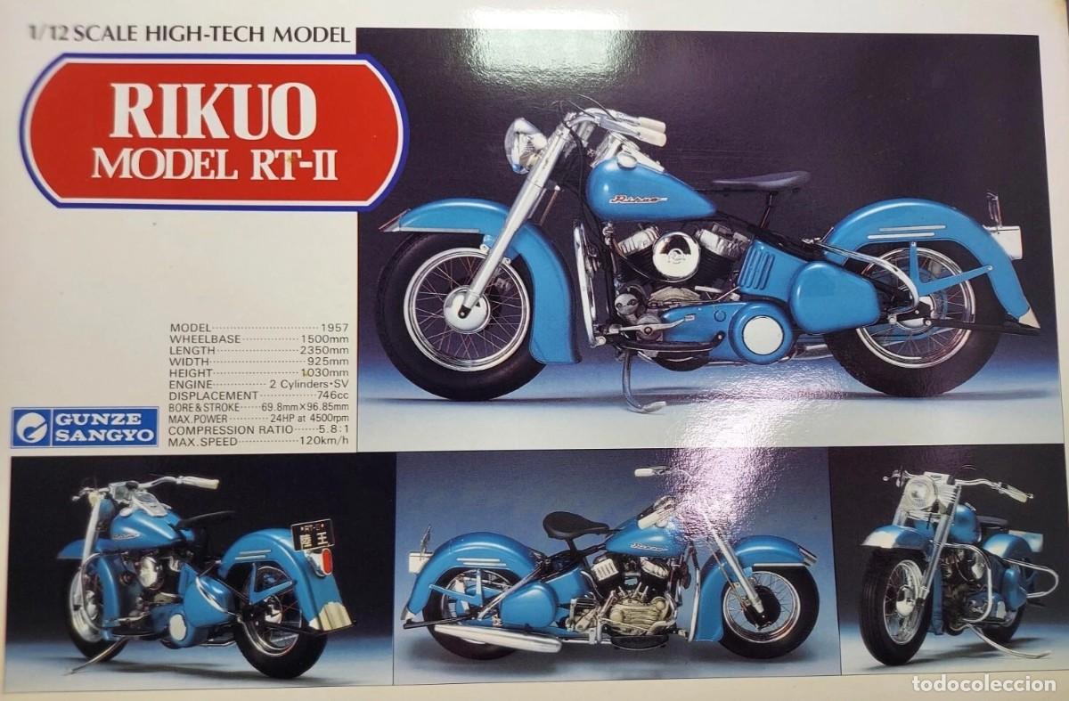 Maquetas: GUNZE SANGYO - RIKUO MODEL RT-II 1/12 G-628