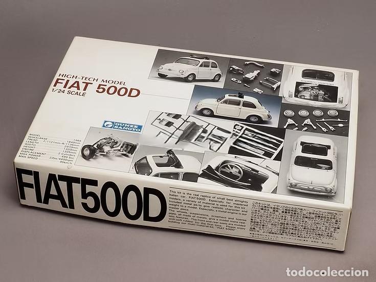 Maquetas: GUNZE SANGYO - Fiat 500D HIGH-TECH MODEL 1/24 G-218