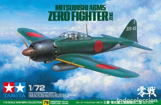 Maquetas: TAMIYA - Mitsubishi A6M5 Zero Fighter (Zeke) + EXTRAS 1/72 60779