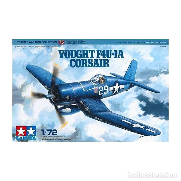 Maquetas: TAMIYA - Vought F4U-1A Corsair + EXTRAS 1/72 60775