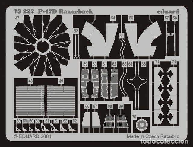 Maquetas: TAMIYA - P-47D Thunderbolt (Razor Back) + EXTRAS 1/72 60769 - Foto 5