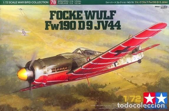 Maquetas: TAMIYA - Focke-Wulf Fw190D-9 JV44 + EXTRAS 1/72 60778