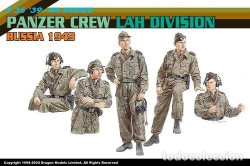 Maquetas: DRAGON - Panzer Crew Lah Division Russia 1943 1/35 6214
