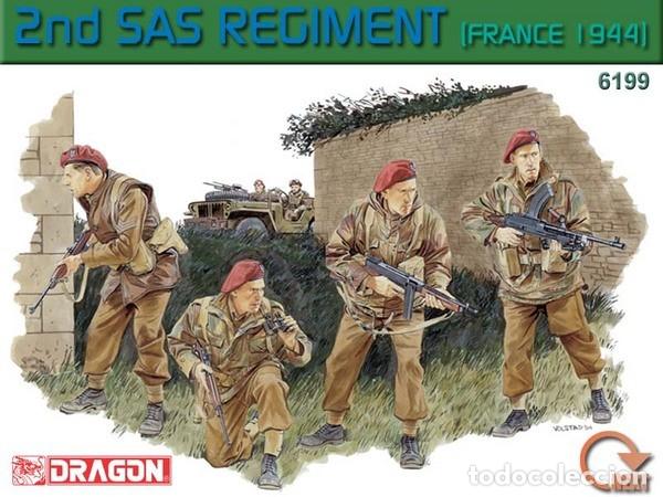 Maquetas: DRAGON - 2nd SAS Regiment (France 1944) 1/35 6199
