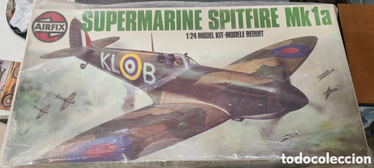 Maquetas: Avi&oacute;n para montar AirFix supermarine spitfire mk1a