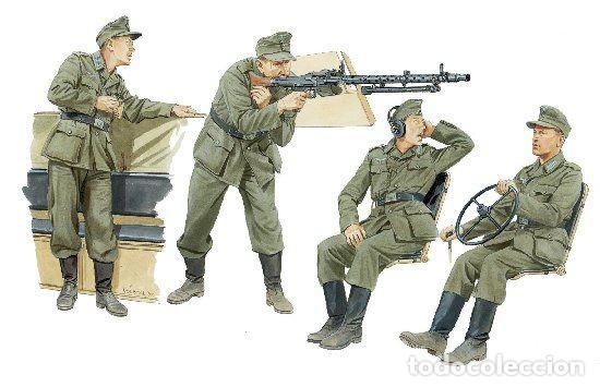 Maquetas: DRAGON - German Halftrack Crewmen 1/35 6193 - Foto 1