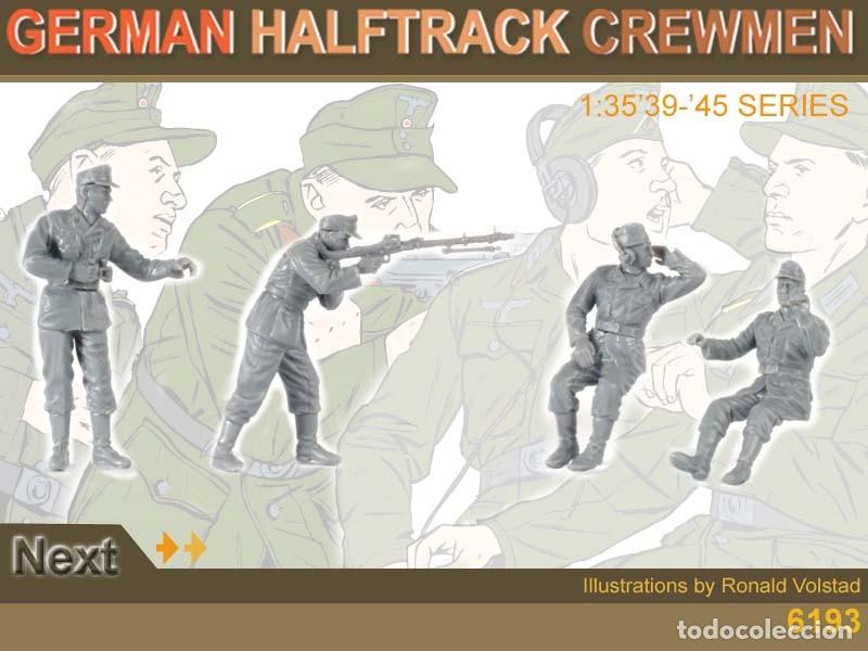 Maquetas: DRAGON - German Halftrack Crewmen 1/35 6193 - Foto 2