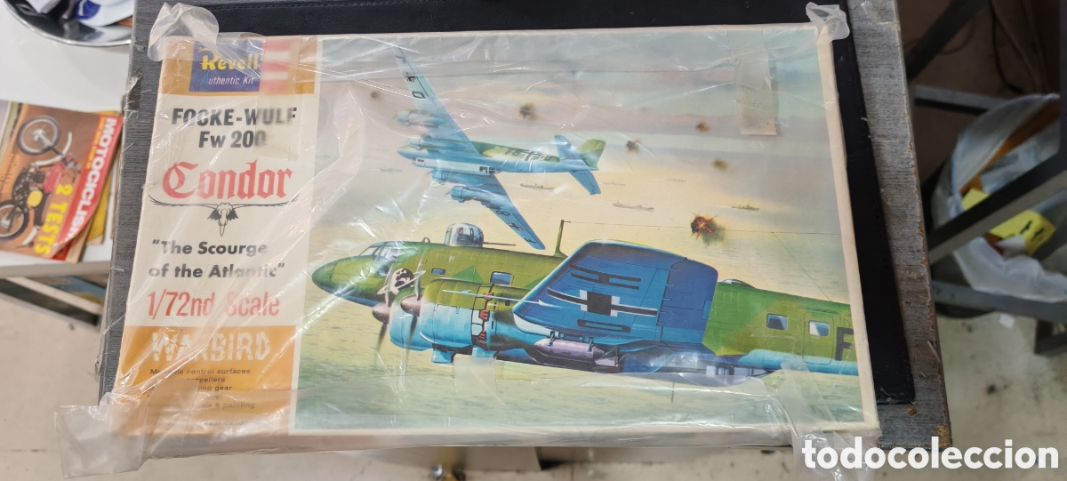 Maquetas: C&oacute;ndor 1/72 revell fabricado en los a&ntilde;os 70, maqueta para construir