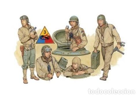 Maquetas: DRAGON - US Tank Crew (NW Europe 1944) leer descripcion 1/35 6054