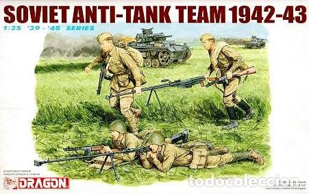 Maquetas: DRAGON - Soviet Anti - Tank Team 1942 - 43 1/35 6049
