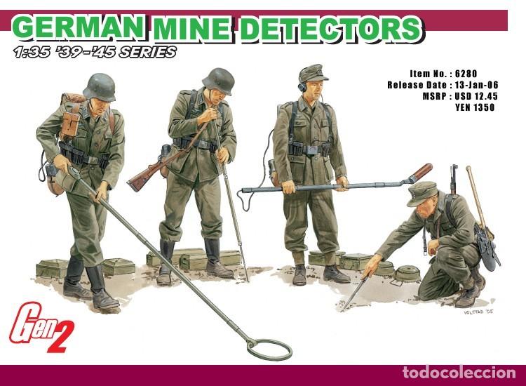 Maquetas: DRAGON - German Mine Detectors 1/35 6280 - Foto 1