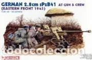 Maquetas: DRAGON - GERMAN .2,8 CM SPZB41AT GUN & CREW 1943. 1/35 6090