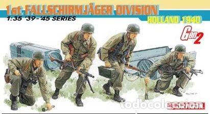 Maquetas: DRAGON - 1st Fallschirmj&auml;ger Division (Holland, 1940). 1/35 6276