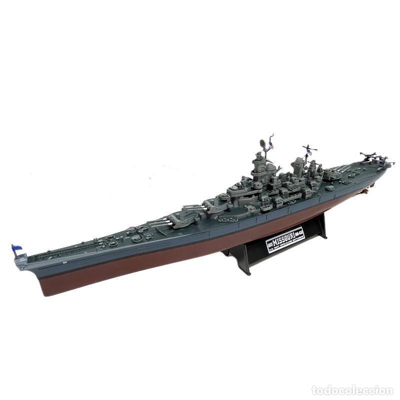 Maquetas: Unimax Forces of Valor Warships 1:700. 86010 Acorazado Clase Iowa USN, BB-63 USS Missouri Tokyo 1945