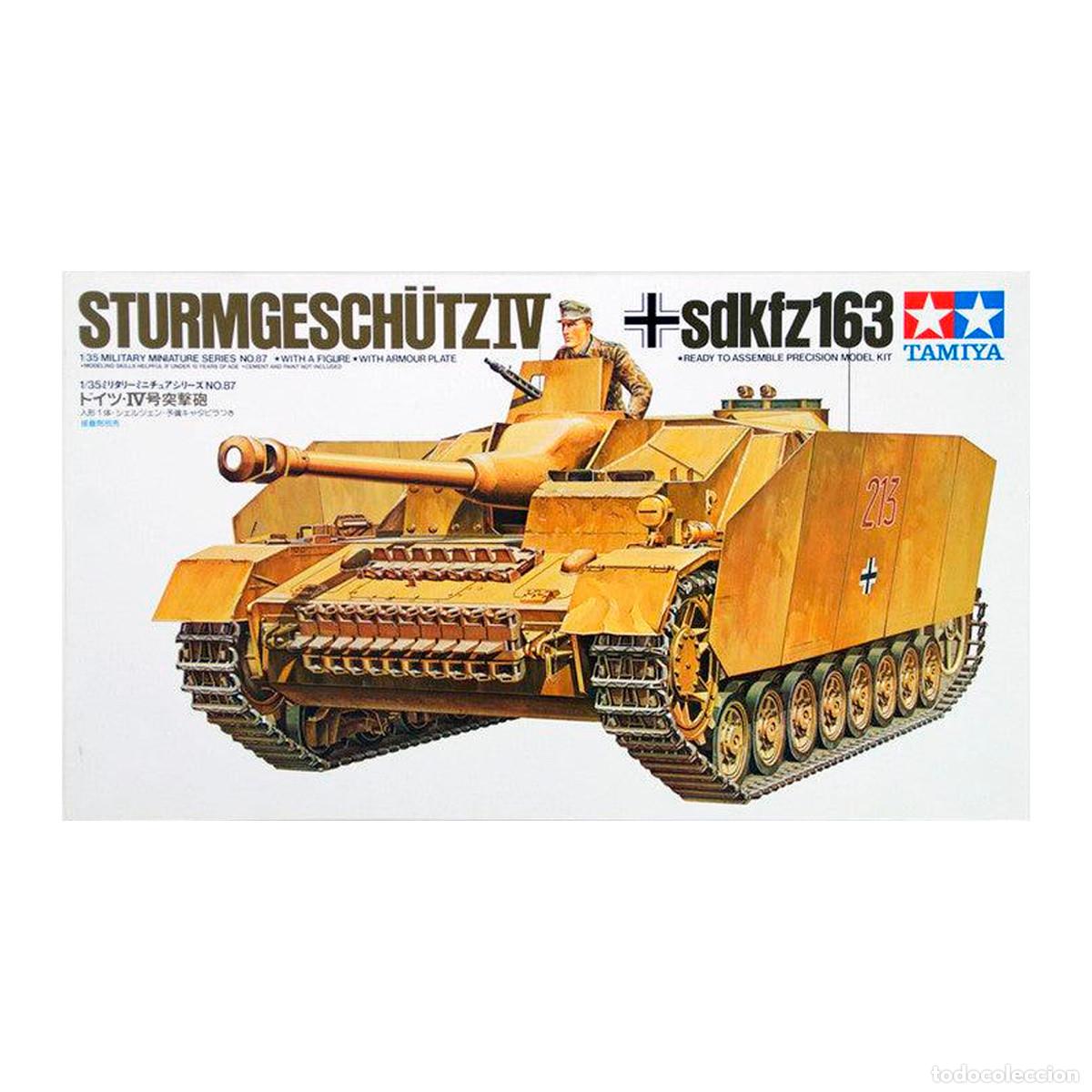 Maquetas: Maqueta Tamiya Escala 1/35 Ger. Sturmgeschutz IV Precintada