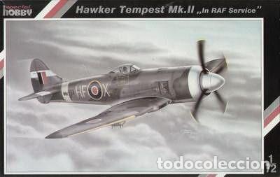 Maquetas: SPECIAL HOBBY - Hawker Tempest Mk.II In RAF Service + extras 1/72 72103