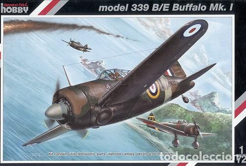 Maquetas: SPECIAL HOBBY - model 339 B/E Buffalo Mk. I + extras 1/72 72131