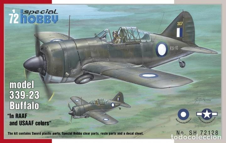 Maquetas: SPECIAL HOBBY - Buffalo model 339-23 Buffalo + extras 1/72 72128