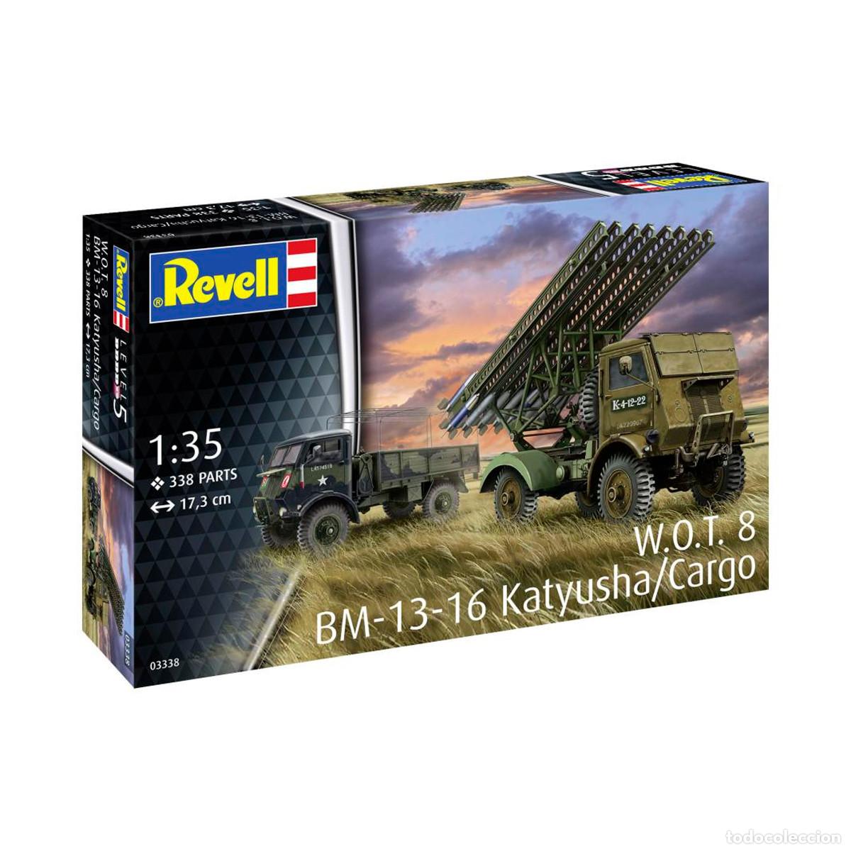 Maquetas: Maqueta Revell BM-13-16 on W.O.T. 8 chassis Escala 1:35 Precintada