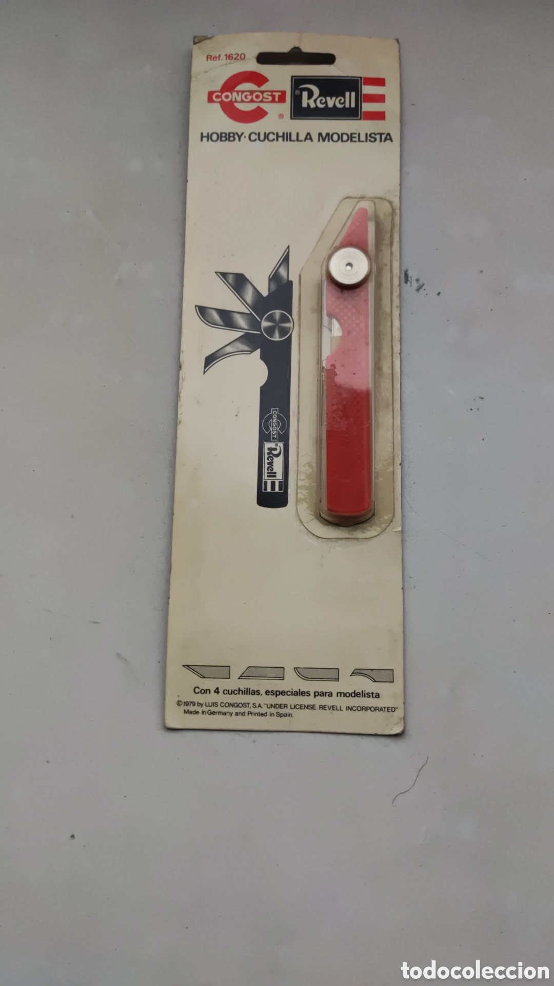 Maquetas: Vendo cuchilla modelista congost revell 1620. A&ntilde;o 1979