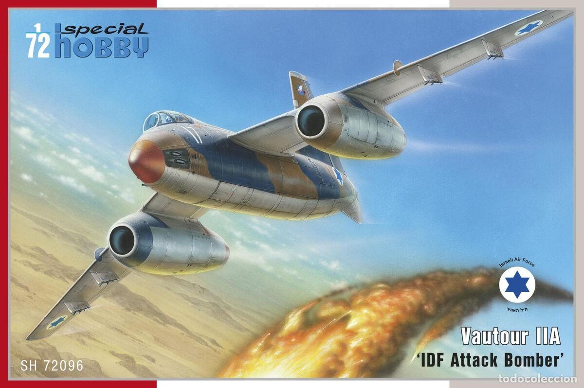Maquetas: SPECIAL HOBBY - Vautour IIA 'IDF Attack Bomber' + EXTRAS 1/72 72096
