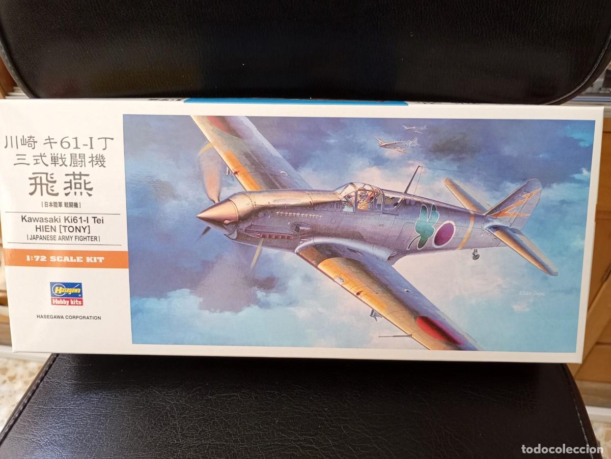 Maquetas: Maqueta Hasegawa Avi&oacute;n Caza Japon&eacute;s Kawasaki 2&ordf; GM. Escala 1/72