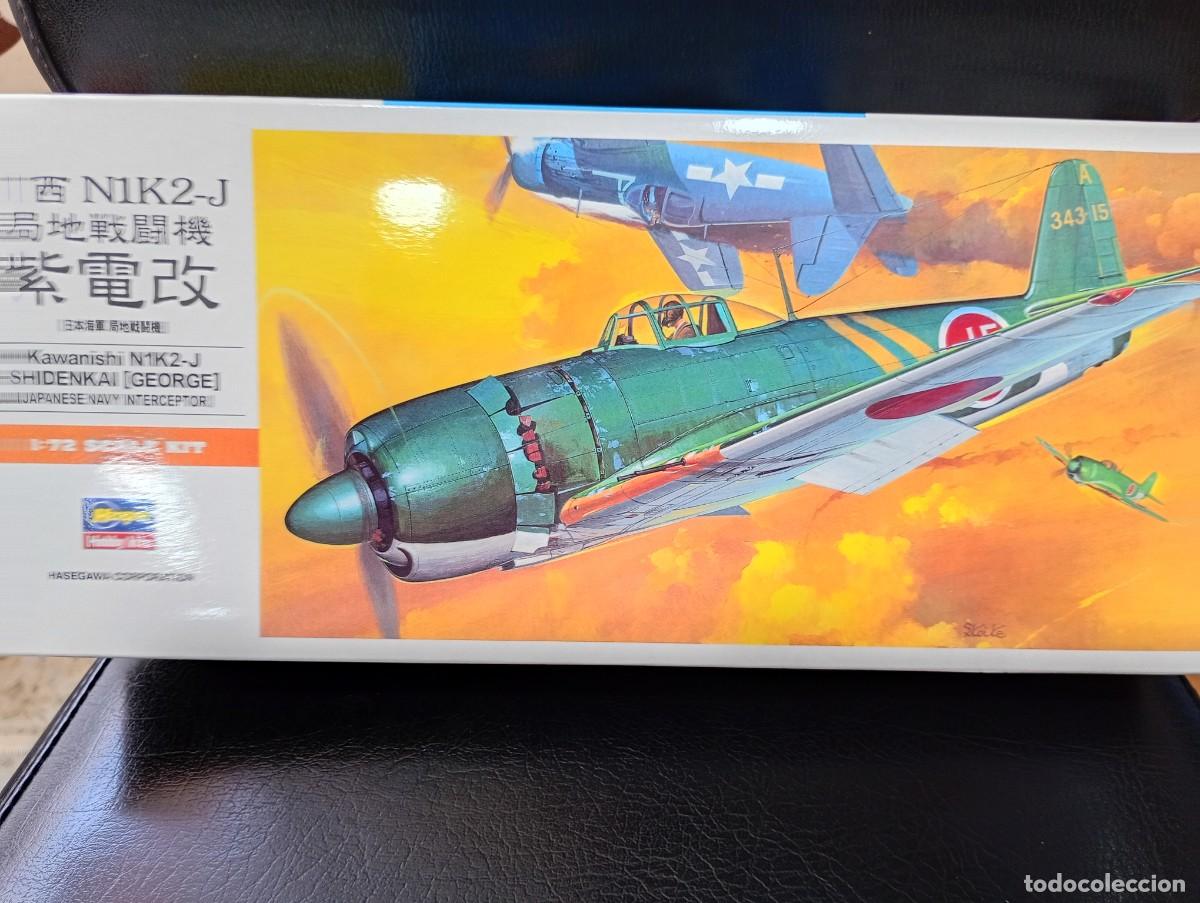 Maquetas: Maqueta Hasegawa Avi&oacute;n Caza Japon&eacute;s Nakajima Tojo 2&ordf; GM Escala 1/72