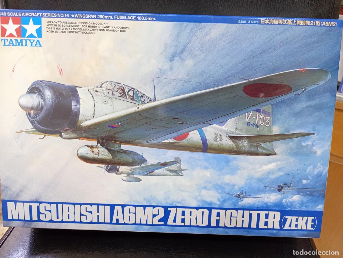 Maquetas: Maqueta Hasegawa Caza Japon&eacute;s ZERO Escala 1/48