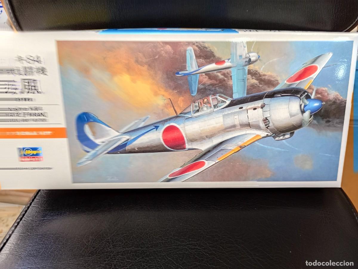 Maquetas: Maqueta Hasegawa Caza Japon&eacute;s Nakajima Escala 1/72