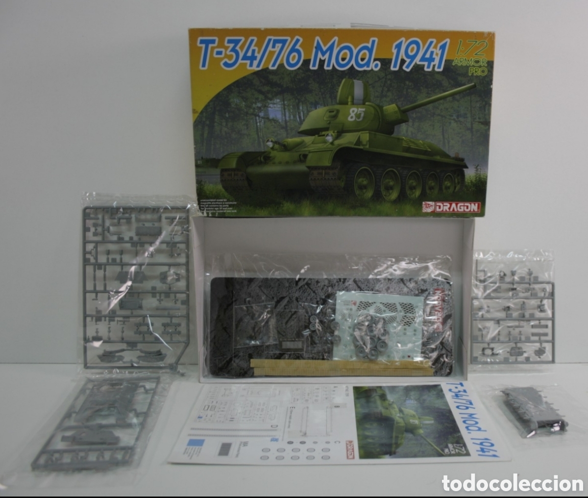 Maquetas: Dragon 1/72 T-34/76 Mod.1941 Armor Pro Completo - Foto 2