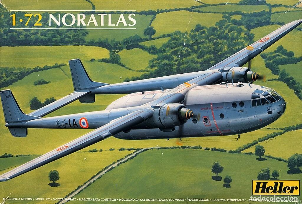 Maquetas: HELLER - Nord 2501 Noratlas1/72 80374