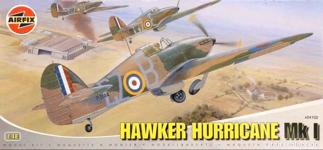 Maquetas: AIRFIX - Hawker Hurricane Mk I 1/72 A04102 - Foto 1