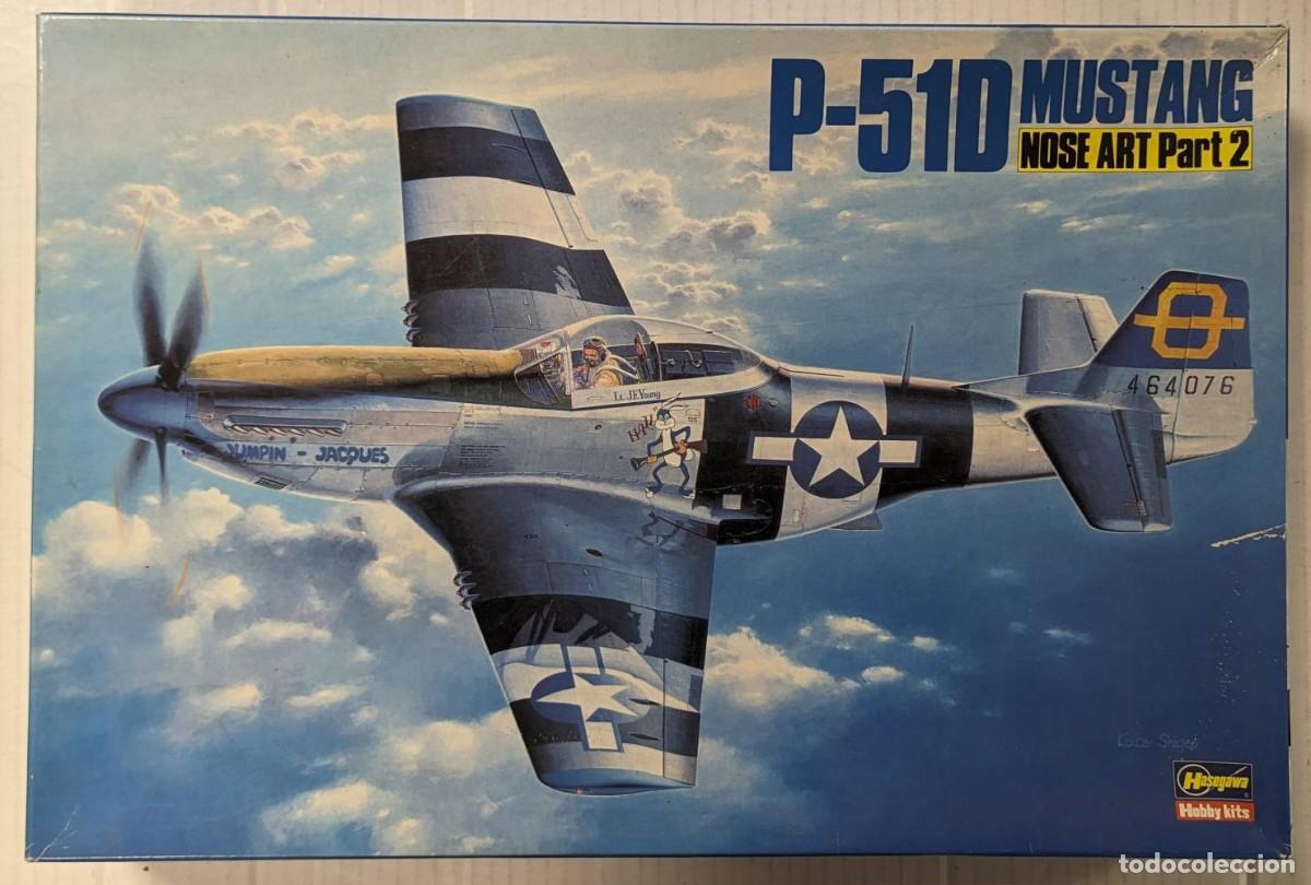 Maquetas: HASEGAWA - P-51D Mustang Nose Art Part 2 LEER DESCRIPCION 1/32 SP39