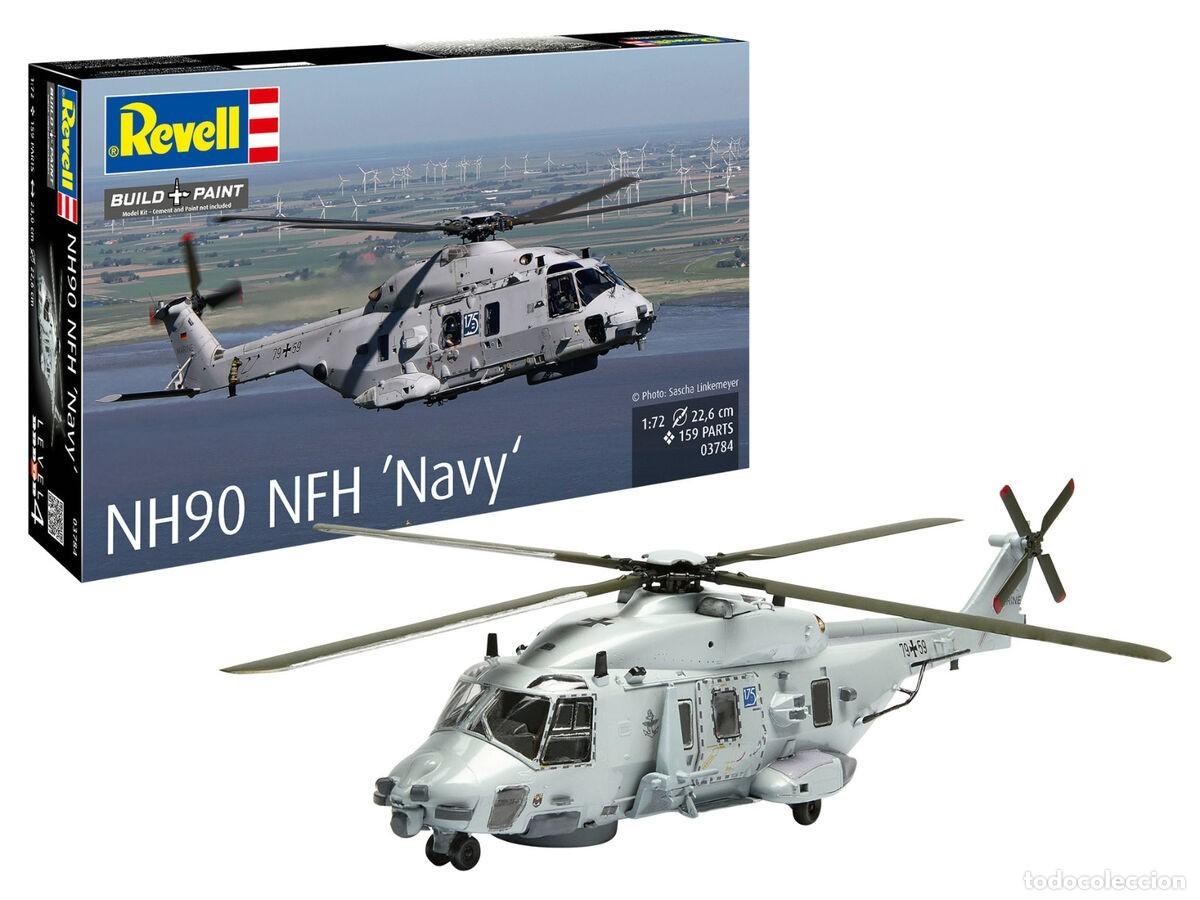 Maquetas: REVELL - NH-90 German Navy (Bundesmarine) Version 1/72 03784