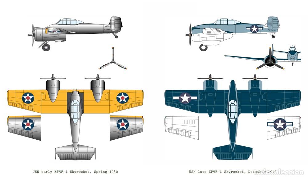 Maquetas: ACADEMY - Grumman XF5F-1 Skyrocket 1/48 12363 - Foto 2