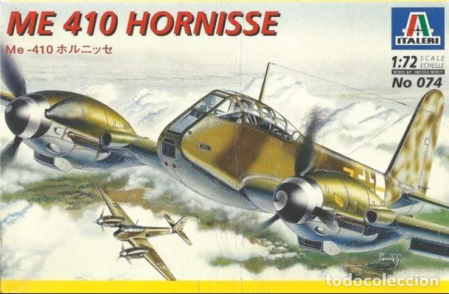 Maquetas: ITALERI - Me 410 ''Hornisse'' 1/72 074