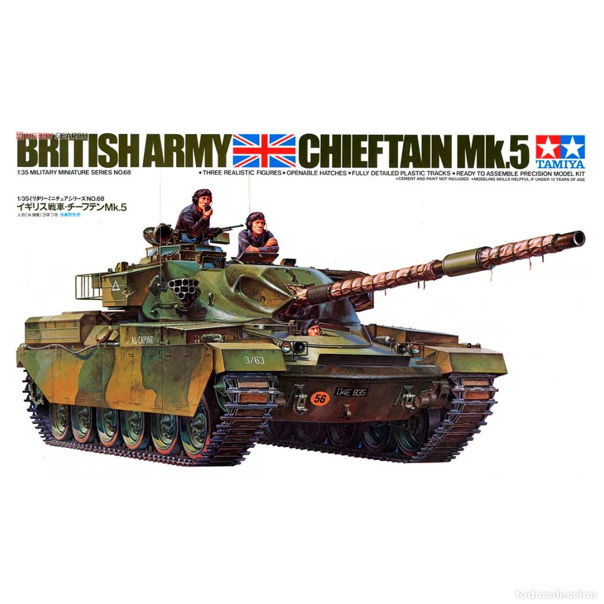 Maquetas: Maqueta Tamiya Escala 1/35 British Chieftain Mk. 5 Tank
