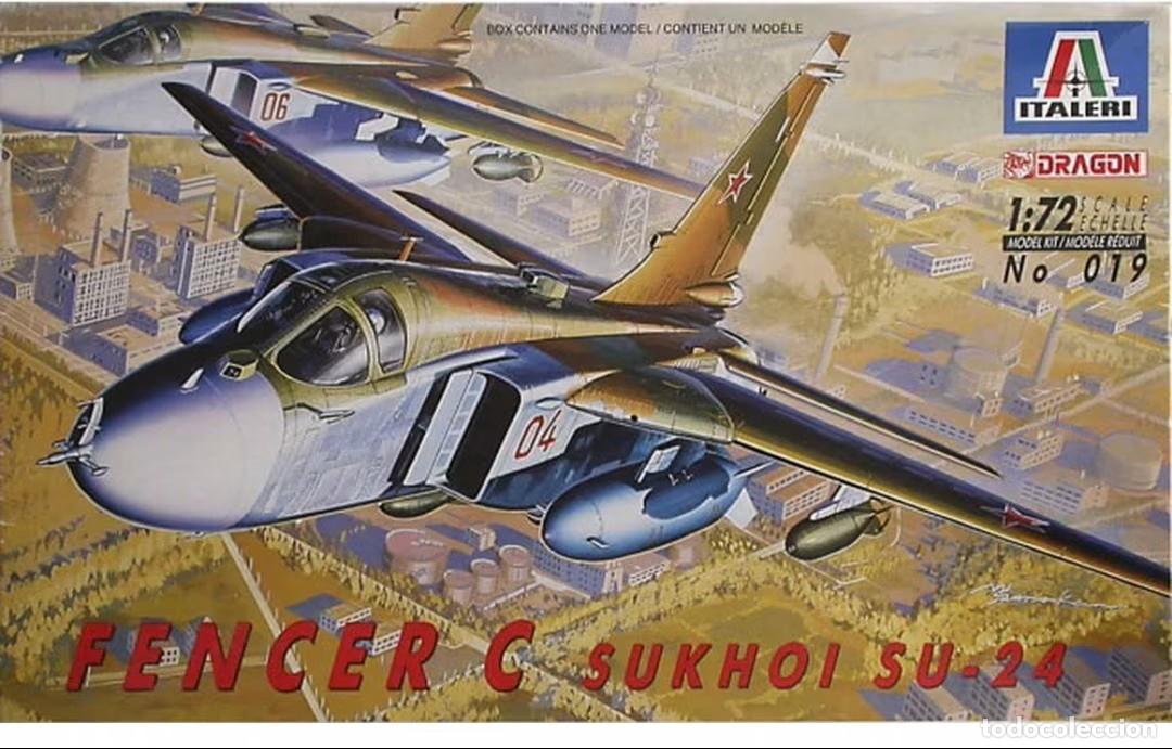 Maquetas: ITALERI - Fencer C Sukhoi Su-24 1/72 019
