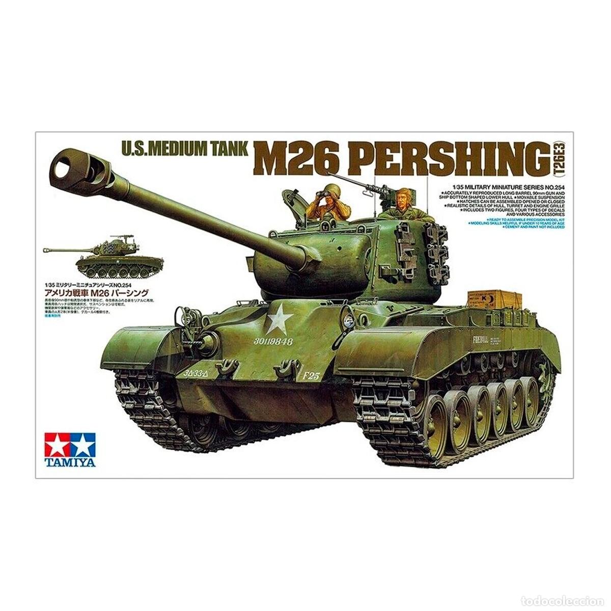 Maquetas: Maqueta Tamiya Escala 1/35 M26 Pershing (T26E3)