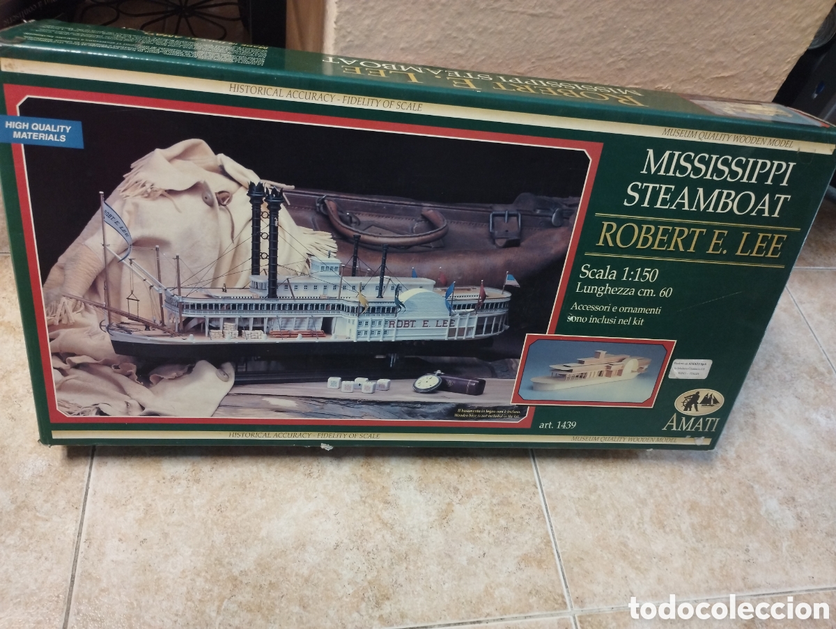 Maquetas: Mississippi steamboat Robert e lee maqueta nueva