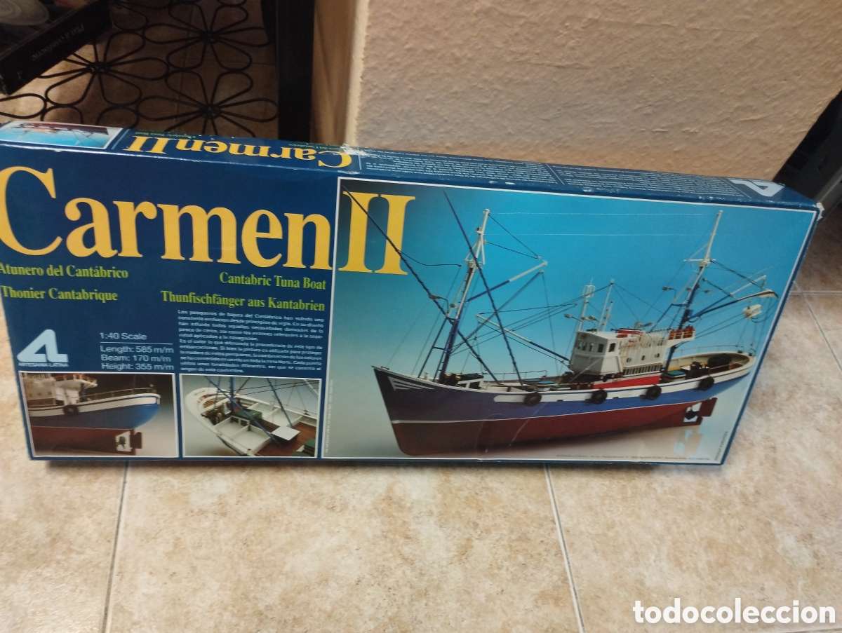Maquetas: Carmen II atunero cantabrico
