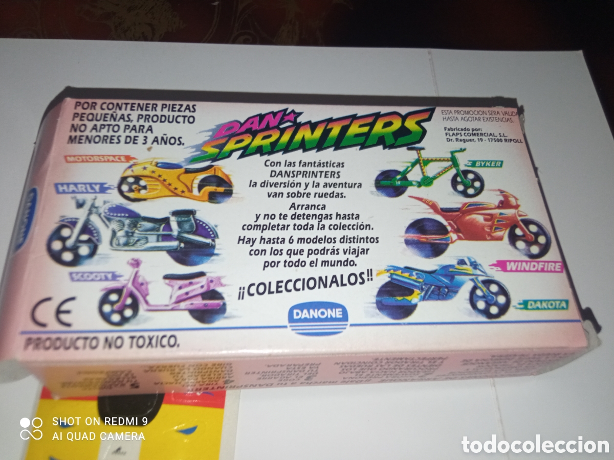 Maquetas: DAN SPRINTER (windfire) promoci&oacute;n Danone a&ntilde;os 90s (sin pegar) - Foto 2